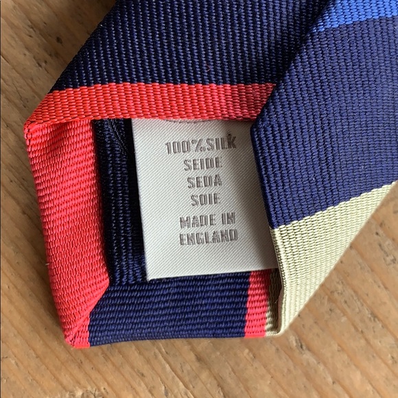 COPY - Custom Eton of Sweden stripe silk tie - Picture 3 of 3